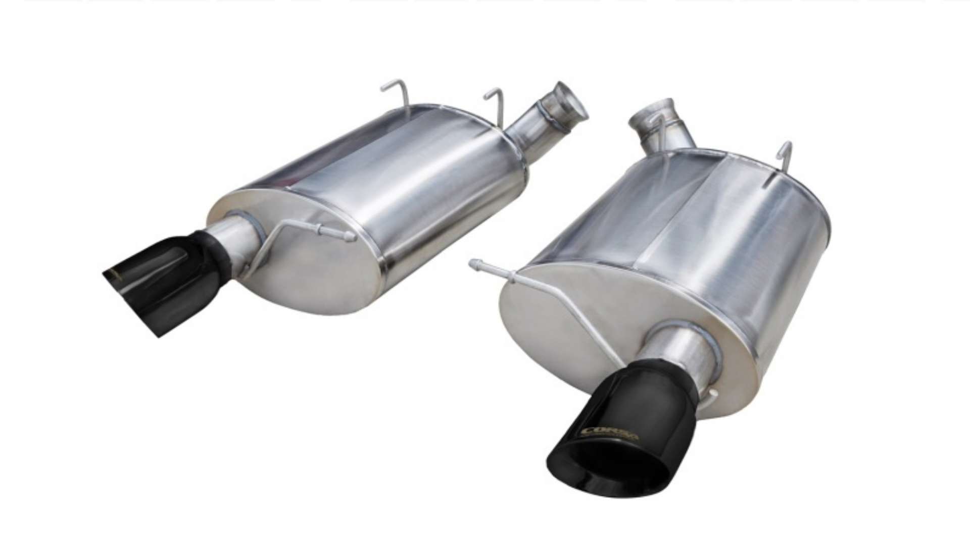 Picture of Corsa 2011-2012 Ford Mustang Shelby GT500 5-4L V8 Sport Axle-Back Exhaust w- Black Tips