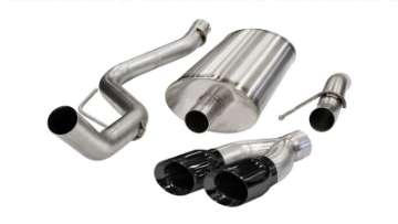 Picture of Corsa 2010-2010 Ford F-150 Raptor 5-4L V8 Black Sport Cat-Back Exhaust