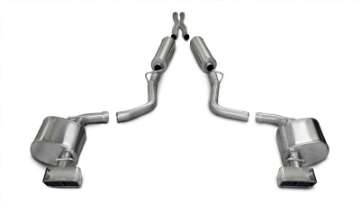 Picture of Corsa 2009-2010 Dodge Challenger R-T 5-7L V8 Auto Polished Xtreme Cat-Back Exhaust