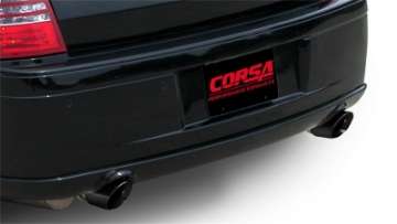 Picture of Corsa 2005-2010 Dodge Charger SRT-8 6-1L V8 Black Xtreme Cat-Back Exhaust