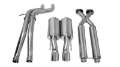 Picture of Corsa 2006-2010 Jeep Grand Cherokee 6-1L V8 Polished Sport Cat-Back Exhaust