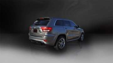 Picture of Corsa 2012-2013 Jeep Grand Cherokee 6-4L V8 Black Sport Cat-Back Exhaust