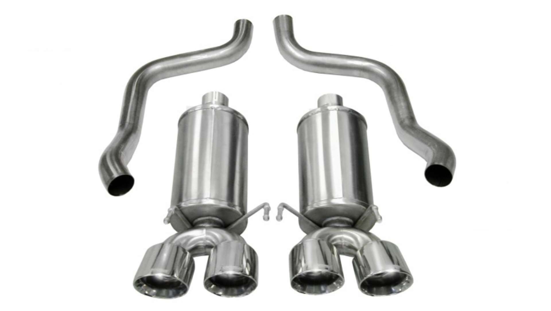 Picture of Corsa 2005-2007 Chevrolet Corvette C6 6-0L V8 Polished Xtreme Axle-Back Exhaust