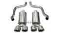 Picture of Corsa 2009-2013 Chevrolet Corvette C6 6-2L V8 Polished Xtreme Axle-Back Exhaust