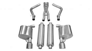 Picture of Corsa 2011-2013 Chrysler 300 R-T 5-7L V8 Polished Sport Cat-Back Exhaust