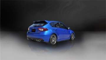 Picture of Corsa 2008-2014 Subaru Impreza Hatchback STI 2-5L Turbo Manual Polished Sport Cat-Back Exhaust