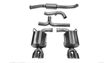 Picture of Corsa 11-13 Subaru Impreza Sedan STI 2-5L Turbo Manual Polished Sport Cat-Back Exhaust