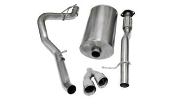 Picture of Corsa 2009-2013 Chevrolet Suburban 1500 5-3L V8 Polished Sport Cat-Back Exhaust