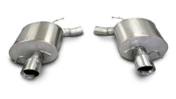 Picture of Corsa 2009-2014 Cadillac CTS Sedan V 6-2L V8 Polished Touring Axle-Back Exhaust