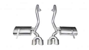 Picture of Corsa 1997-2004 Chevrolet Corvette C5 Z06 5-7L V8 Polished Xtreme Axle-Back Exhaust