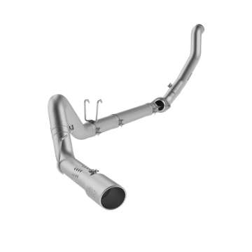 Picture of MBRP 08-10 Ford 6-4L F250-350-450 4 inch Filter Back Single Side Exit Aluminum and Down Pipe