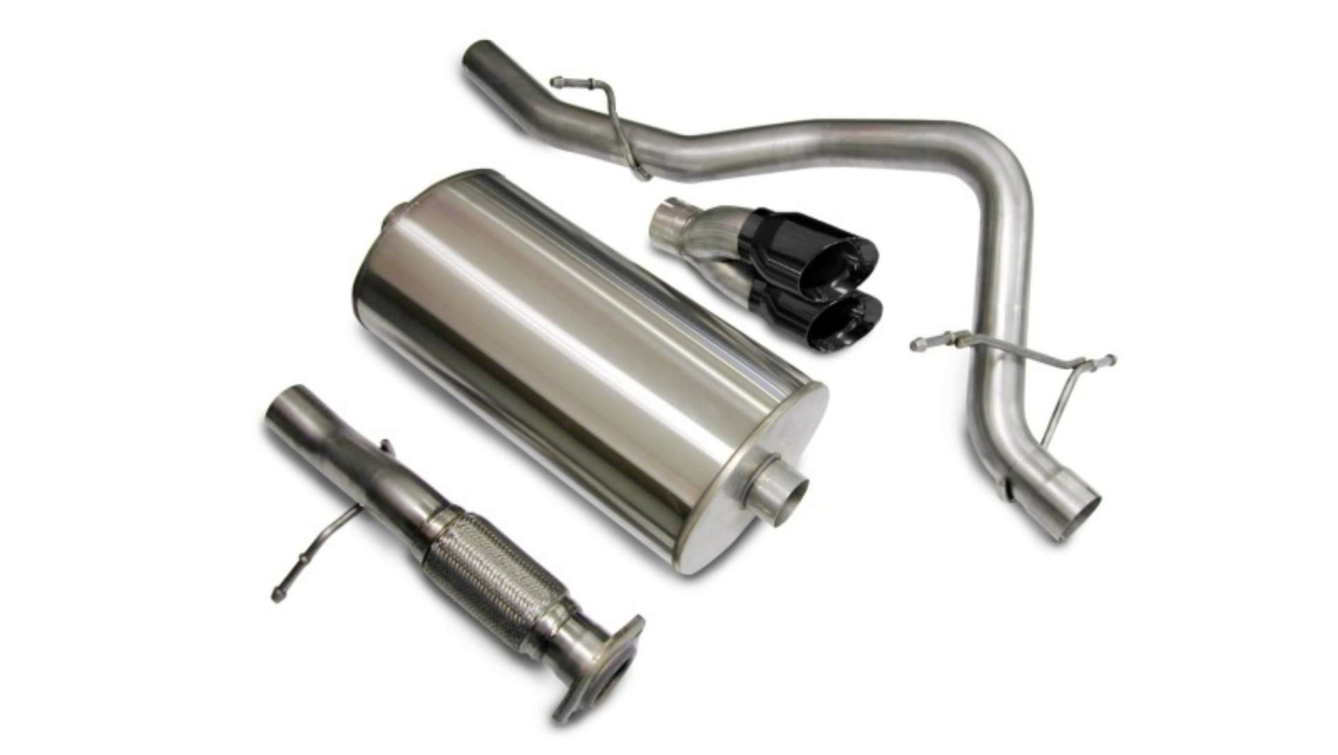 Picture of Corsa 2007-2008 Chevrolet Tahoe 5-3L V8 Black Sport Cat-Back Exhaust