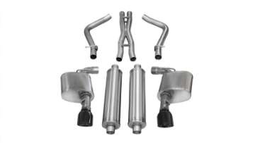 Picture of Corsa 2012-2014 Dodge Charger SRT-8 6-4L V8 Black Xtreme Cat-Back Exhaust