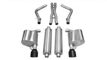 Picture of Corsa 11-14 Chrysler 300 R-T 5-7L V8 Black Sport Cat-Back Exhaust