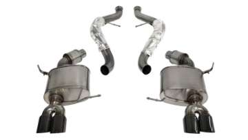 Picture of Corsa 2008-2012 BMW M3 Convertible E93 Black Sport Cat-Back Exhaust