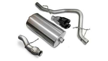 Picture of Corsa 2009-2014 Chevrolet Tahoe 5-3L V8 Black Sport Cat-Back Exhaust