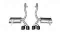 Picture of Corsa 1997-2004 Chevrolet Corvette C5 Z06 5-7L V8 Black Xtreme Axle-Back Exhaust