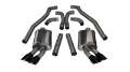 Picture of Corsa 2012-2015 Chevrolet Camaro Coupe ZL1 6-2L V8 Black Sport Cat-Back + XO Exhaust