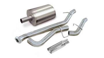 Picture of Corsa 1999-2007 Chevrolet Silverado Ext- Cab-Short Bed 1500 4-8L V8 Polished Sport Cat-Back Exhaust