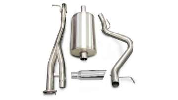 Picture of Corsa 2003-2007 -06 Chevrolet Silverado Short Bed SS 6-0L V8 Polished Sport Cat-Back Exhaust