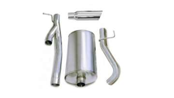 Picture of Corsa 2003-2006 Chevrolet Silverado Ext- Cab-Short Bed 2500 6-0L V8 Polished Sport Cat-Back Exhaust