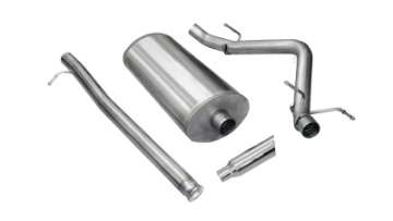 Picture of Corsa 2007-2009 Chevrolet Silverado Crew Cab-Short Bed 1500 6-2L V8 Polished Sport Cat-Back Exhaust