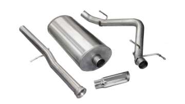 Picture of Corsa 2011-2013 Chevrolet Silverado Crew Cab-Short Bed 1500 6-2L V8 Polished Sport Cat-Back Exhaust