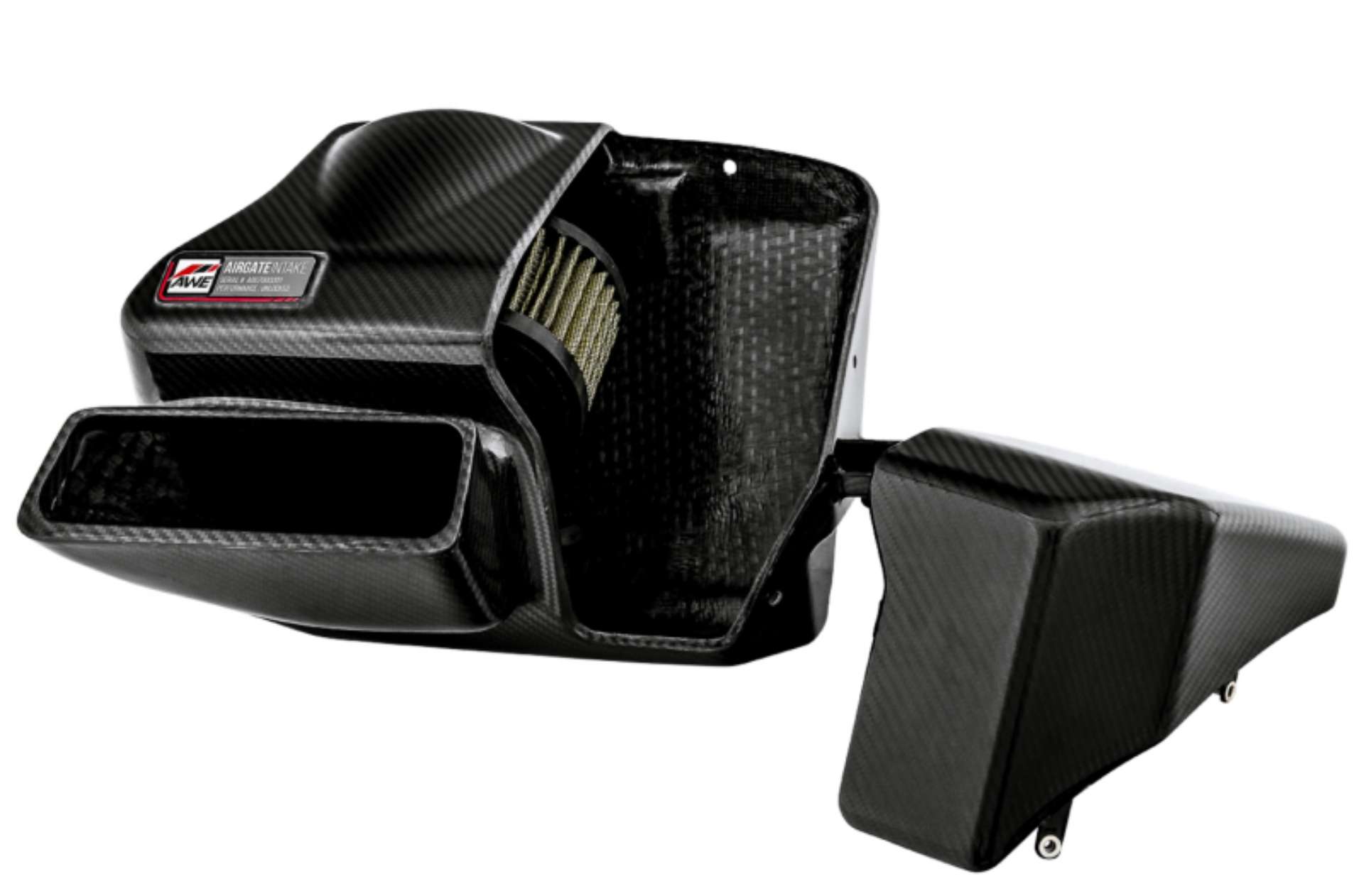 Picture of AWE Tuning Audi-VW MQB 1-8T - 2-0T Carbon Fiber AirGate Intake w- Lid