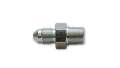 Picture of Vibrant -3AN to 1-8in NPT Straight Adapter Fitting - Steel