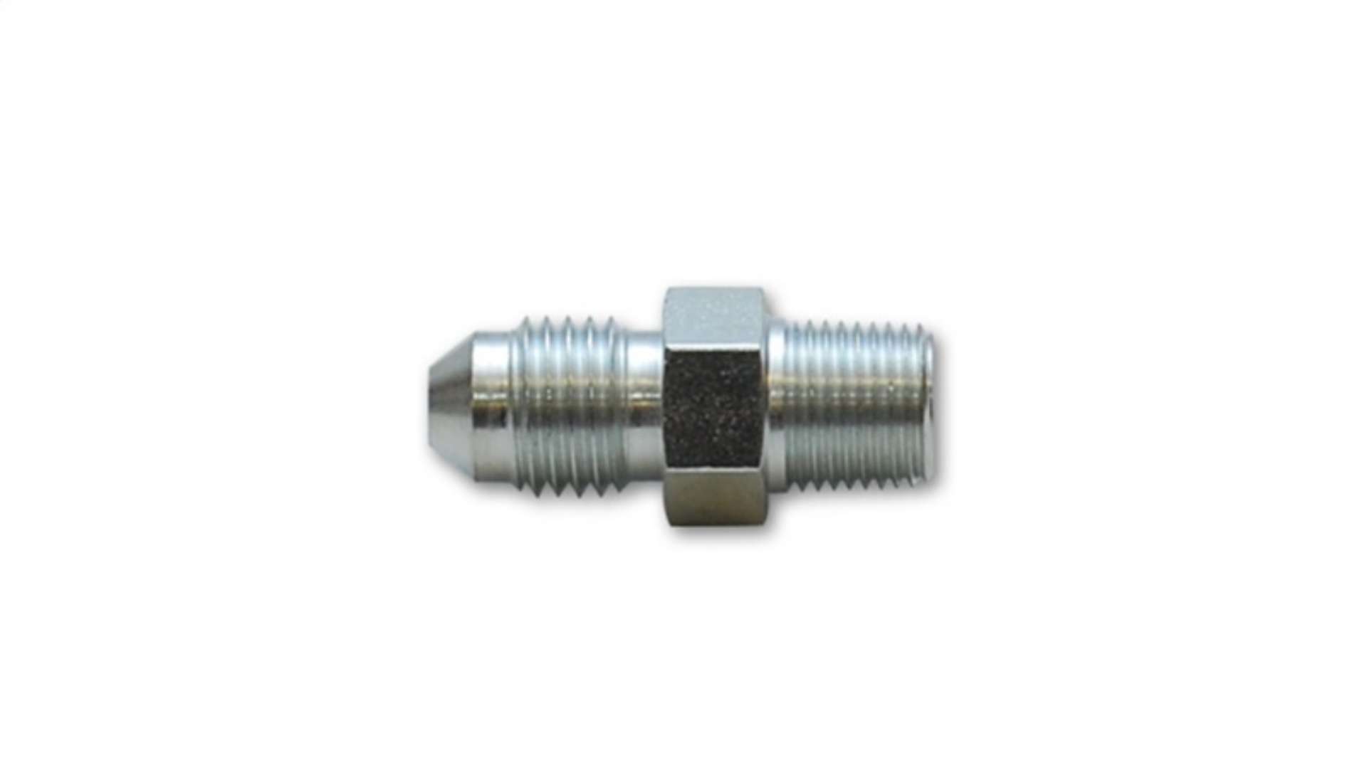 Picture of Vibrant -4AN to 1-8in NPT Straight Adapter Fitting - Steel