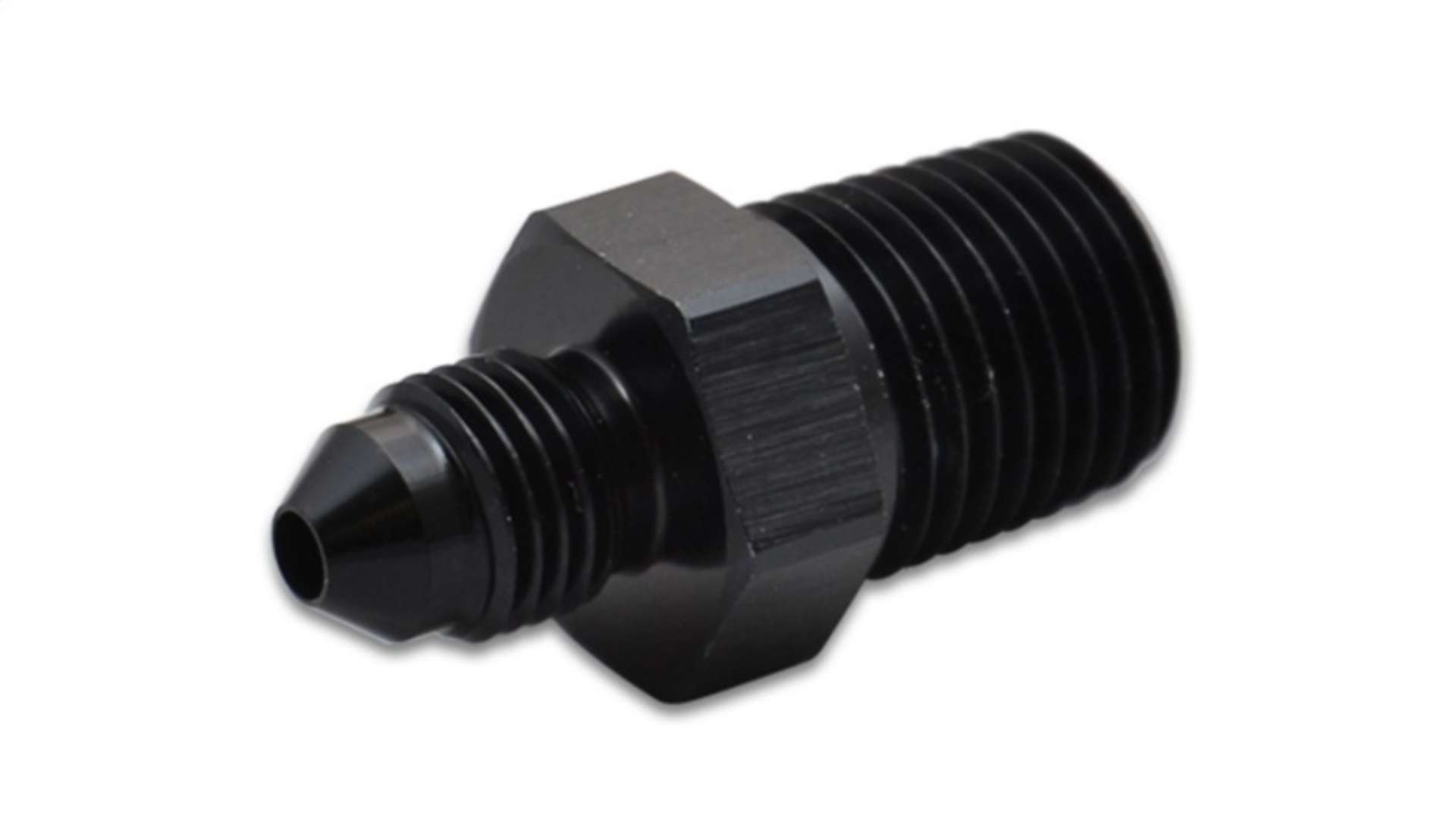 Picture of Vibrant -4AN to 1-8in NPT Straight Adapter Fitting - Aluminum