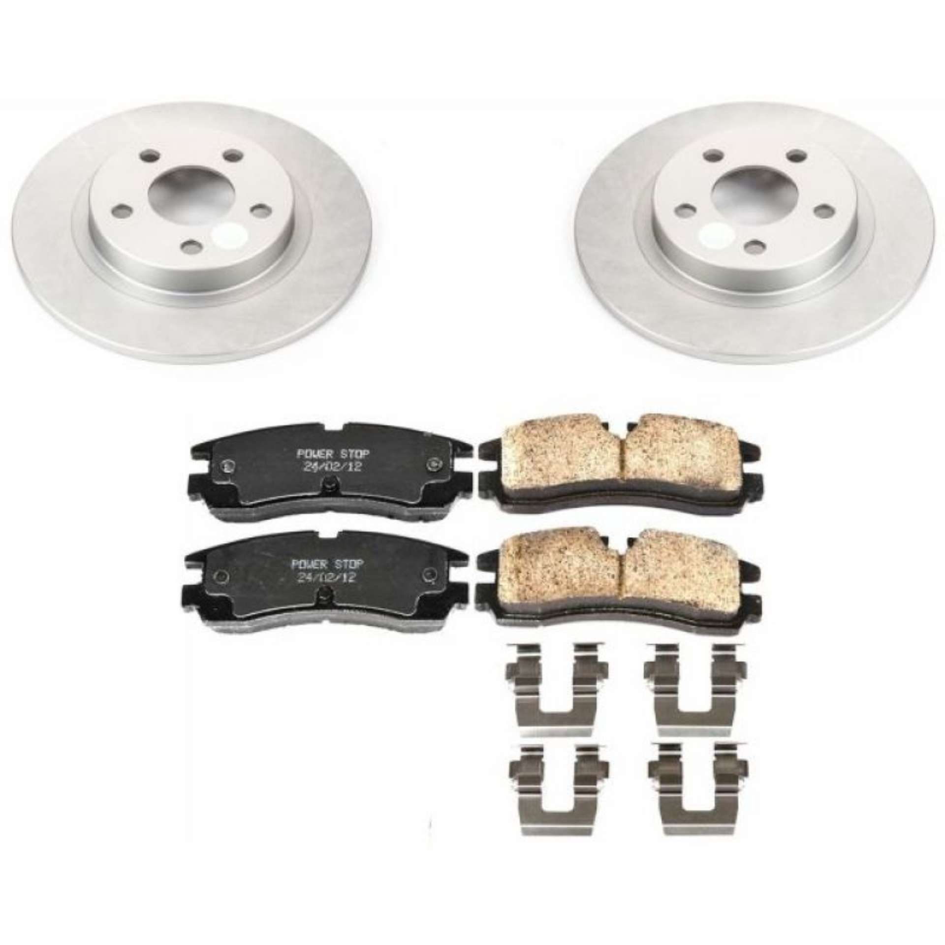 Picture of Power Stop 98-02 Cadillac Seville Rear Z17 Evolution Geomet Coated Brake Kit