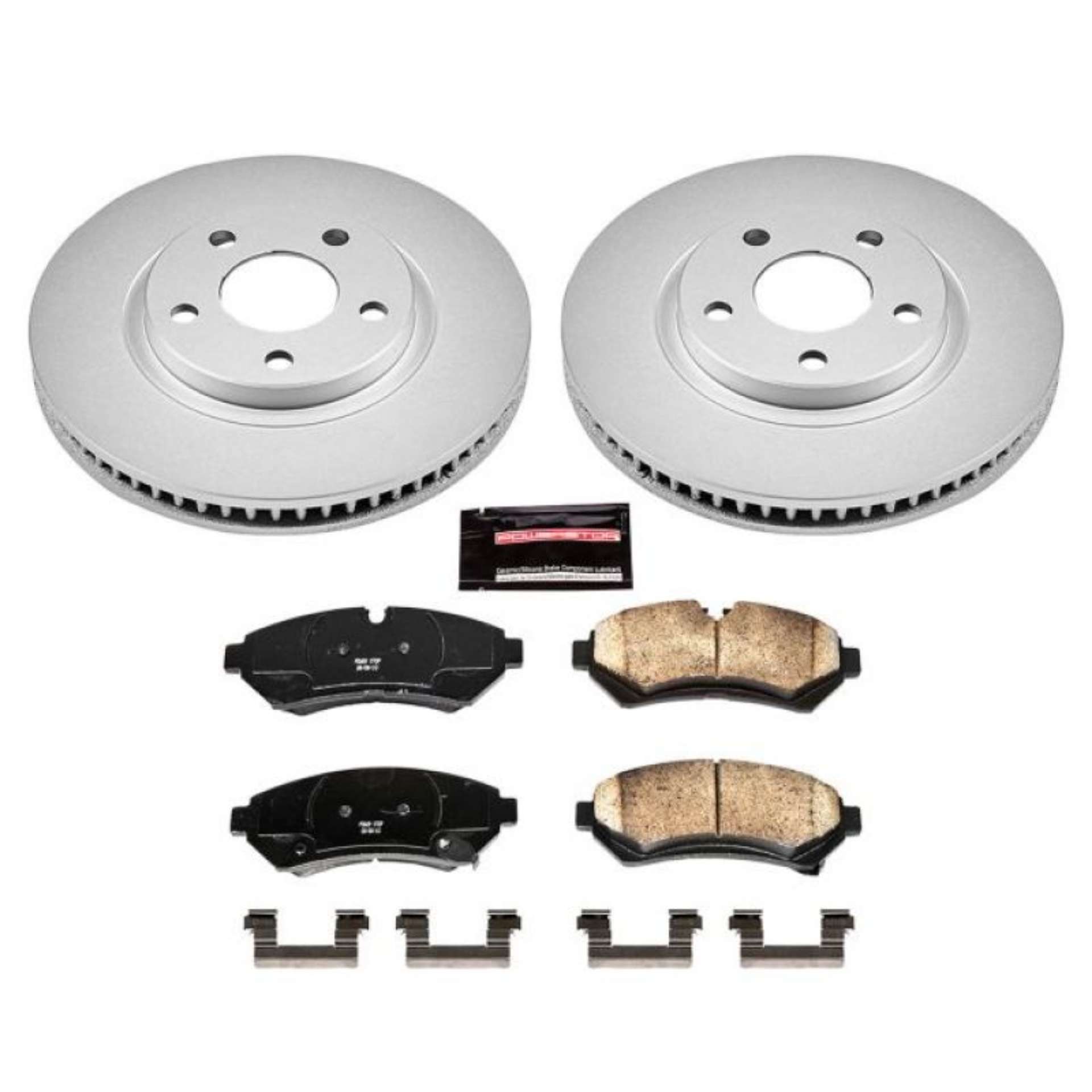 Picture of Power Stop 98-02 Cadillac Seville Front Z17 Evolution Geomet Coated Brake Kit