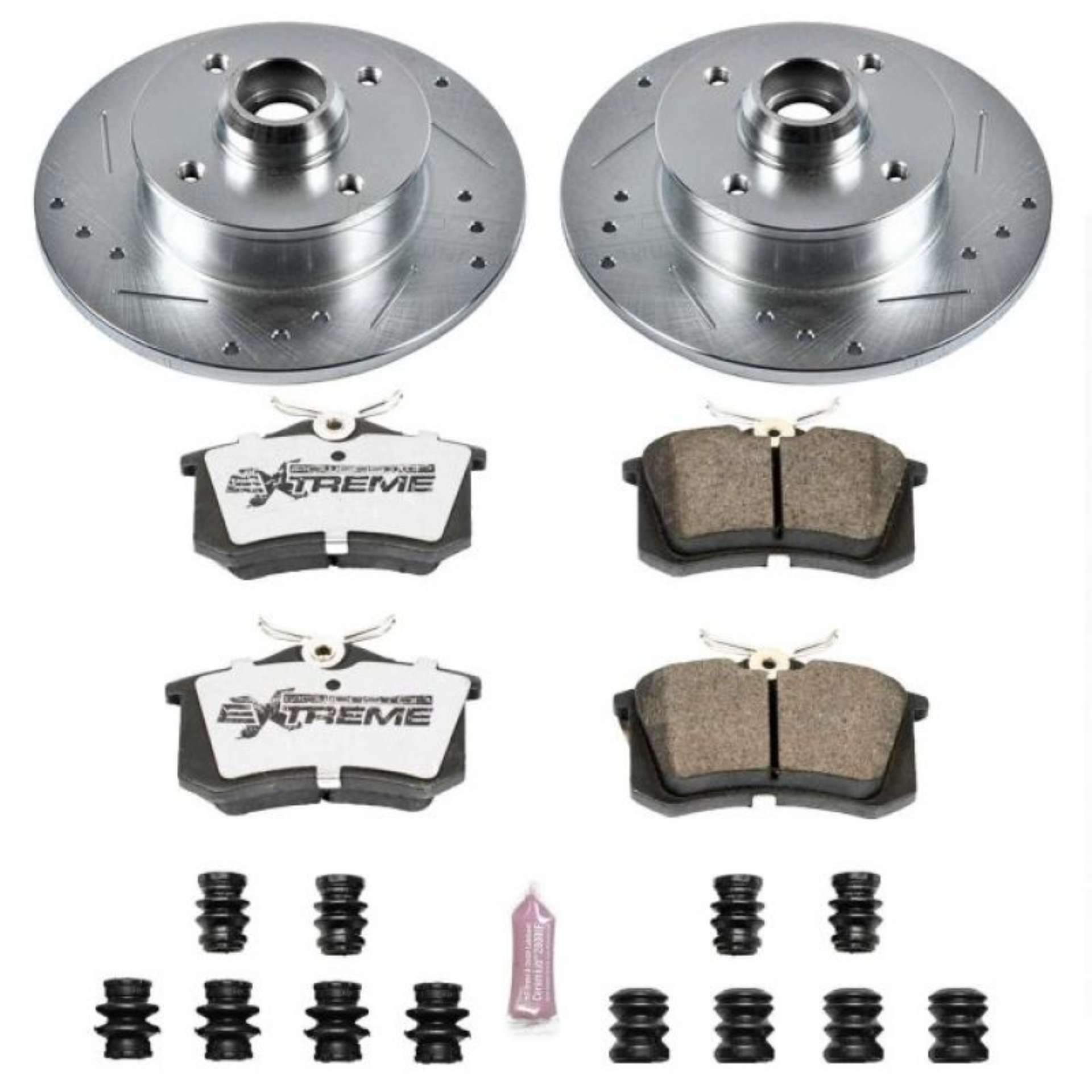 Picture of Power Stop 90-92 Volkswagen Corrado Rear Z26 Street Warrior Brake Kit