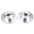 Picture of Power Stop 99-03 Saab 9-3 Rear Evolution Drilled & Slotted Rotors - Pair