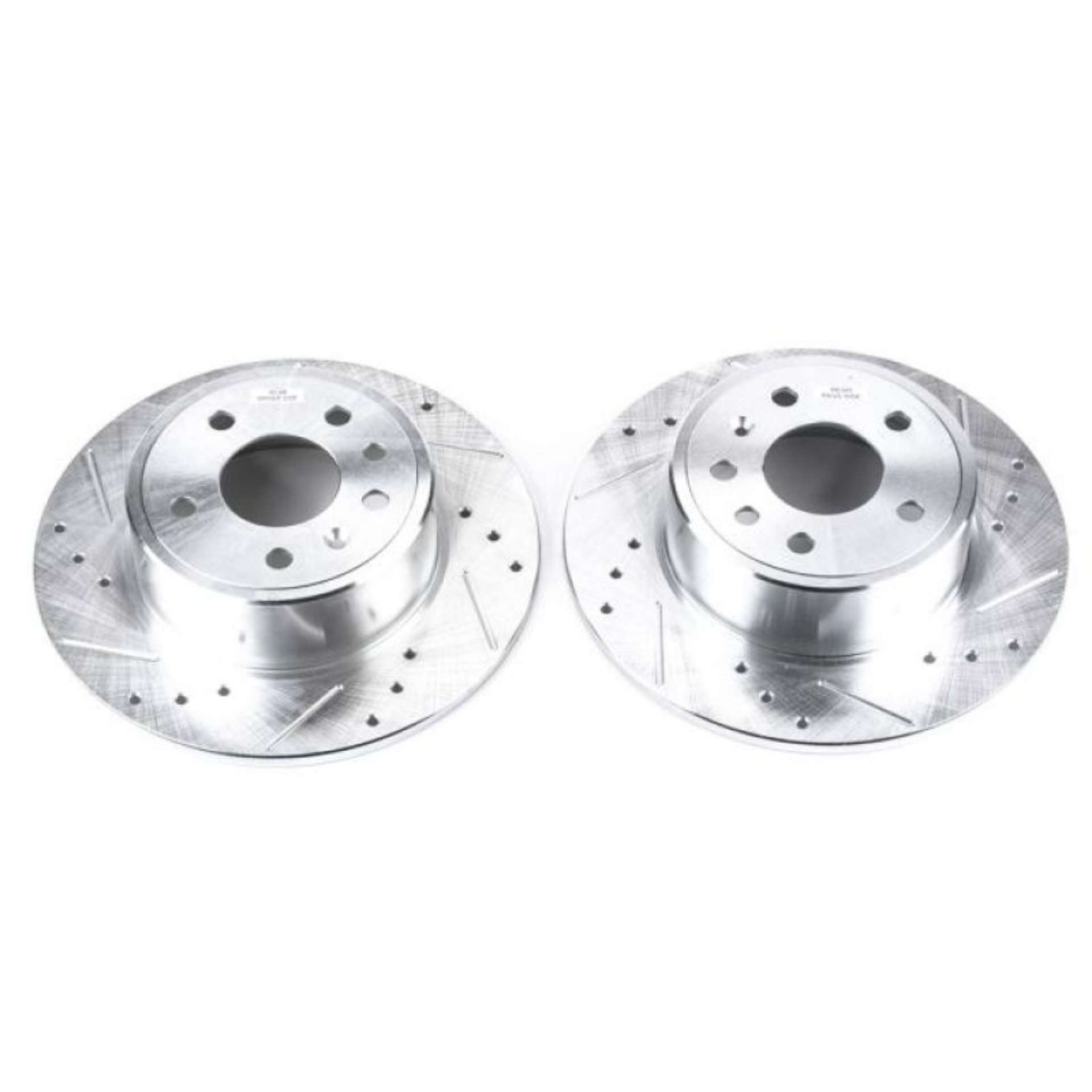 Picture of Power Stop 99-03 Saab 9-3 Rear Evolution Drilled & Slotted Rotors - Pair