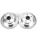 Picture of Power Stop 97-05 Chevrolet Blazer Rear Evolution Drilled & Slotted Rotors - Pair