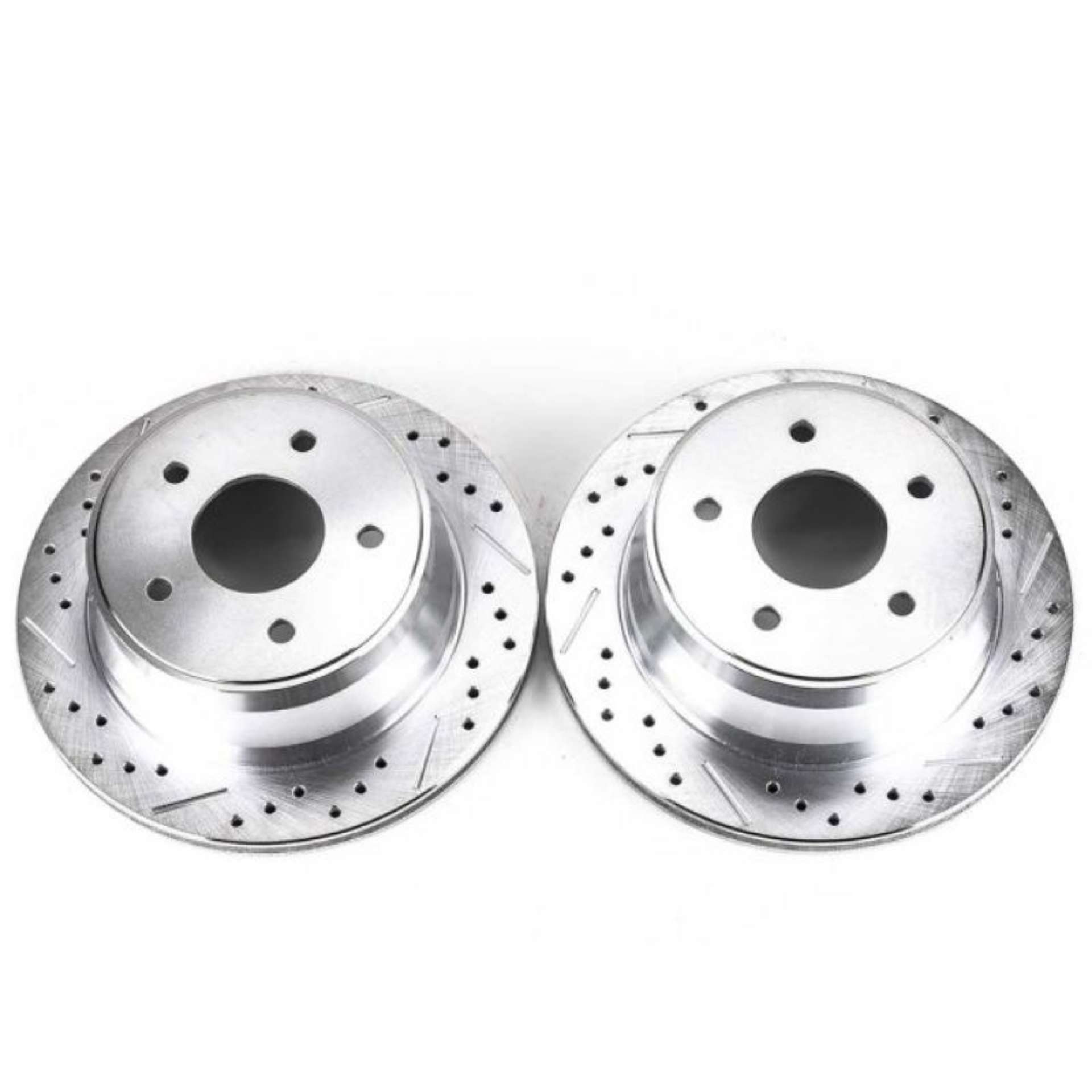 Picture of Power Stop 97-05 Chevrolet Blazer Rear Evolution Drilled & Slotted Rotors - Pair