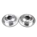 Picture of Power Stop 96-99 Acura SLX Rear Evolution Drilled & Slotted Rotors - Pair