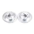 Picture of Power Stop 93-05 Ford Taurus Rear Evolution Drilled & Slotted Rotors - Pair