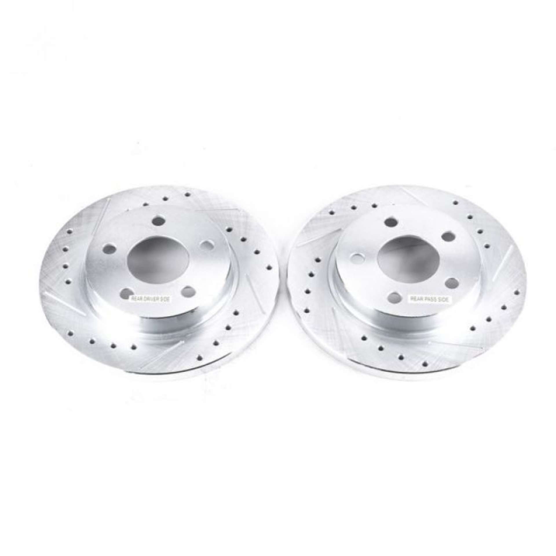 Picture of Power Stop 93-05 Ford Taurus Rear Evolution Drilled & Slotted Rotors - Pair