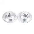 Picture of Power Stop 93-05 Ford Taurus Rear Evolution Drilled & Slotted Rotors - Pair