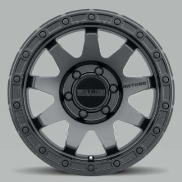 Picture of Method MR317 17x8-5 0mm Offset 6x120 67mm CB Matte Black Wheel