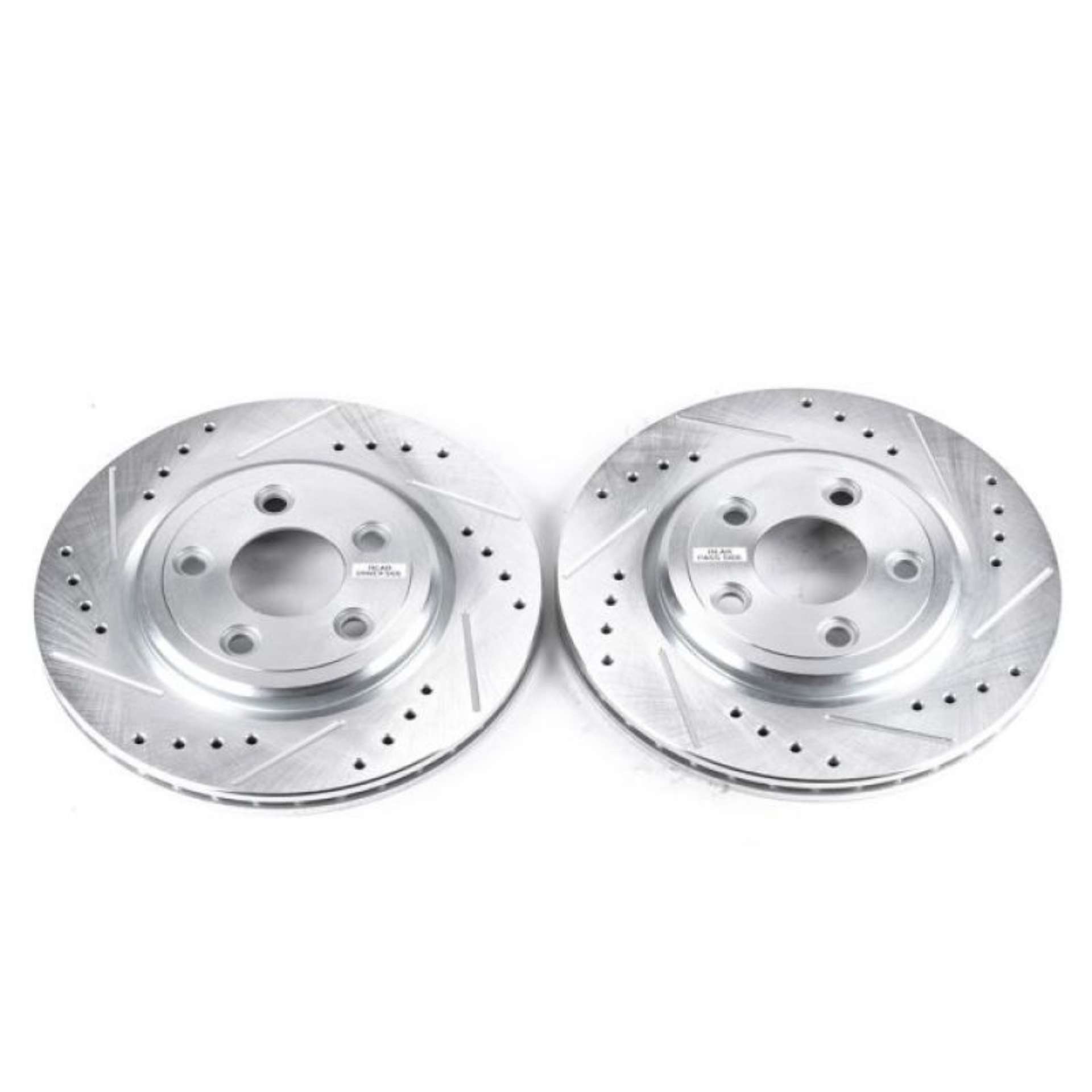 Picture of Power Stop 02-05 Ford Thunderbird Rear Evolution Drilled & Slotted Rotors - Pair