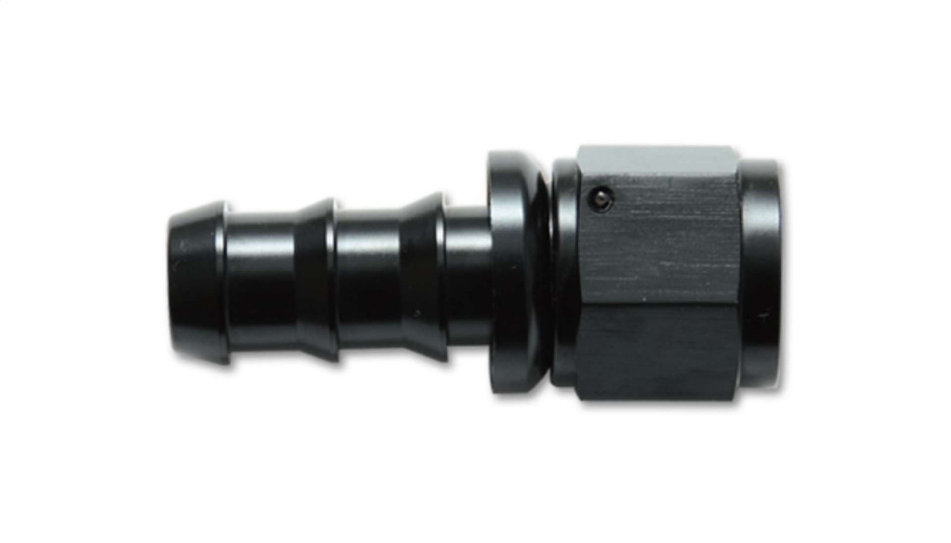 Picture of Vibrant -4AN Push-On Straight Hose End Fitting - Aluminum