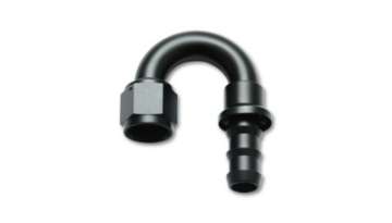 Picture of Vibrant -4AN Push-On 180 Deg Hose End Fitting - Aluminum