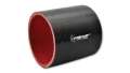 Picture of Vibrant 4 Ply Reinforced Silicone Straight Hose Coupling - 1-75in I-D- x 3in long Black