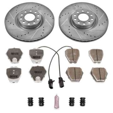 Picture of Power Stop 00-04 Audi A6 Quattro Front Z26 Street Warrior Brake Kit