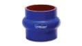 Picture of Vibrant 4 Ply Reinforced Silicone Hump Hose Connector - 1-5in I-D- x 3in long BLUE