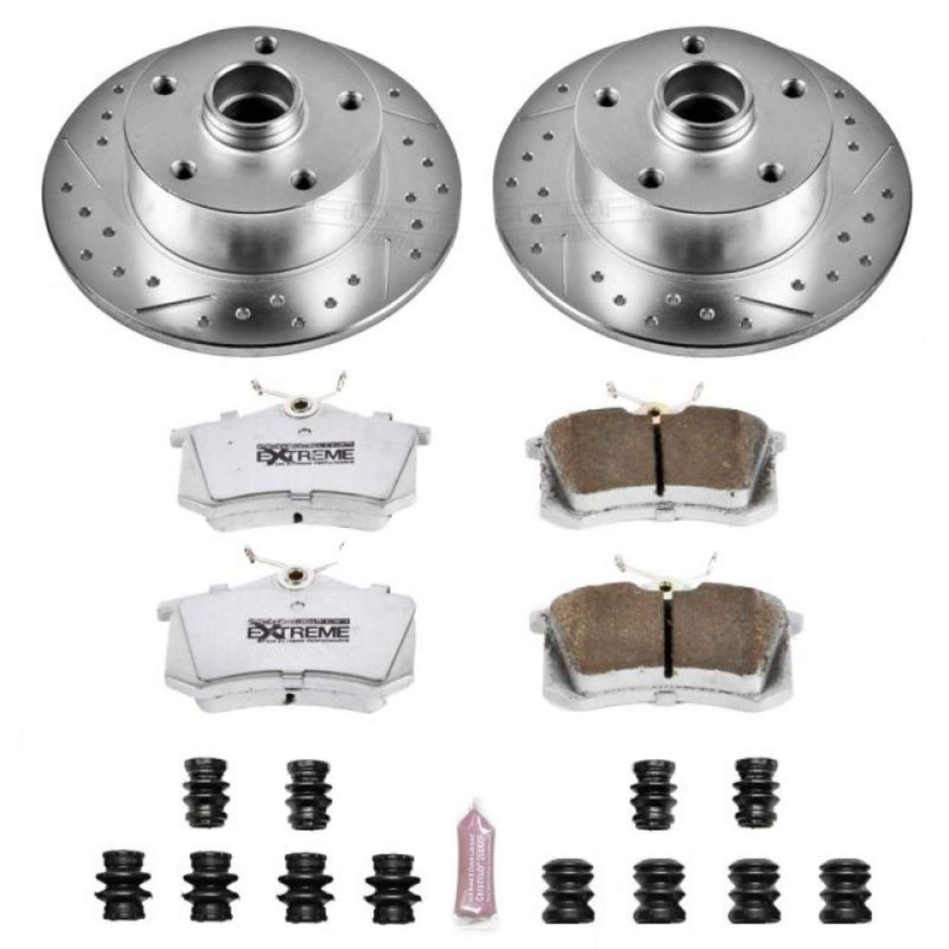 Picture of Power Stop 97-01 Audi A4 Rear Z26 Street Warrior Brake Kit